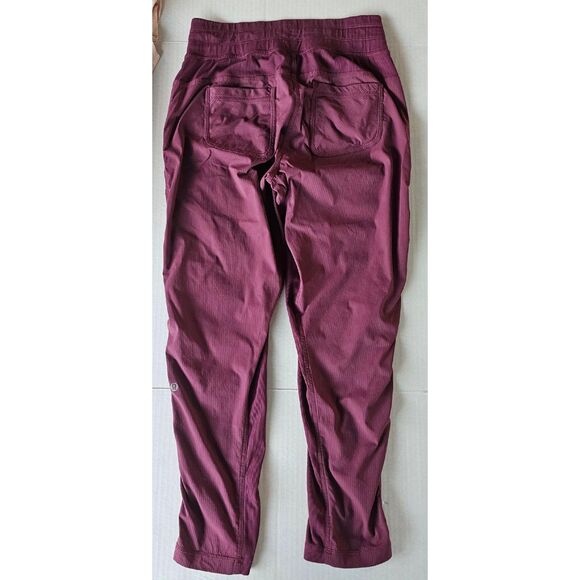 Lululemon Dance Studio Pants Swift Fabric Red Grape Lightweight – Women's Size 6 - Picture 6 of 9